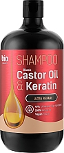 Haarshampoo Black Castor Oil & Keratin - Bio Naturell Shampoo — Bild N2
