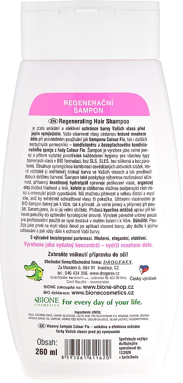 Conditioner für coloriertes Haar - Bione Cosmetics Colour Fix Regenerative Shampoo — Bild N2