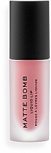 Flüssiger Lippenstift - Makeup Revolution Matte Bomb Liquid Lipstick — Bild N1