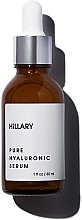 Düfte, Parfümerie und Kosmetik Feuchtigkeitsserum mit Hautton-Ausgleich-Effekt - Hillary Pure Hyaluronic Serum