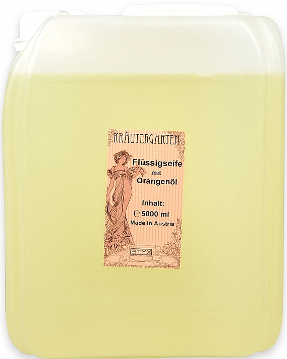Flüssigseife mit 100% reinem ätherischen Orangenöl - Styx Naturcosmetic Liquid Soap with Orange Oil — Bild N2