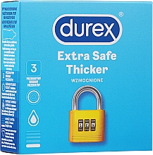 Düfte, Parfümerie und Kosmetik Kondome extra sicher 3 St. - Durex Extra Safe