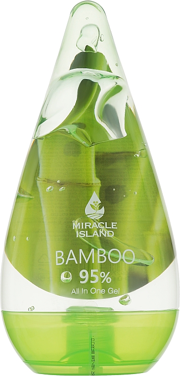Gel für Gesicht, Körper und Haare mit Bambus - Miracle Island Bamboo 95% All In One Gel — Bild N1