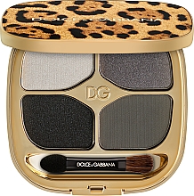 Lidschattenpalette - Dolce&Gabbana Felineyes Powder Eyeshadow Quad — Bild N2