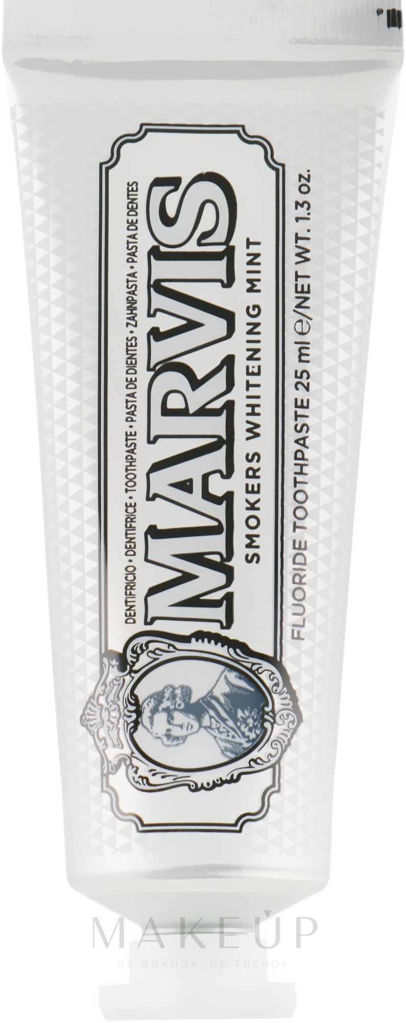 Aufhellende Zahnpasta für Raucher - Marvis Smokers Whitening Mint — Bild 25 ml