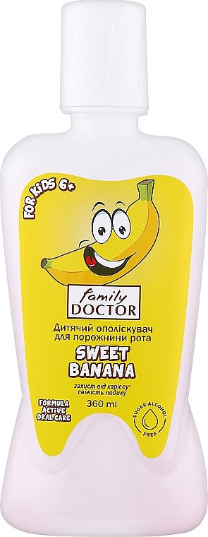 Sweet Banana Kindermundwasser - Family Doctor — Bild N1