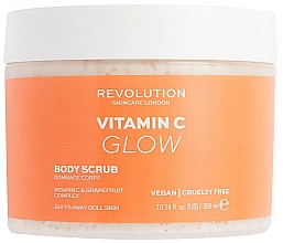 Körperpeeling mit Reis- und Aprikosenkernpulver und Vitamin C - Revolution Skincare Vitamin C Glow Body Scrub — Bild N1