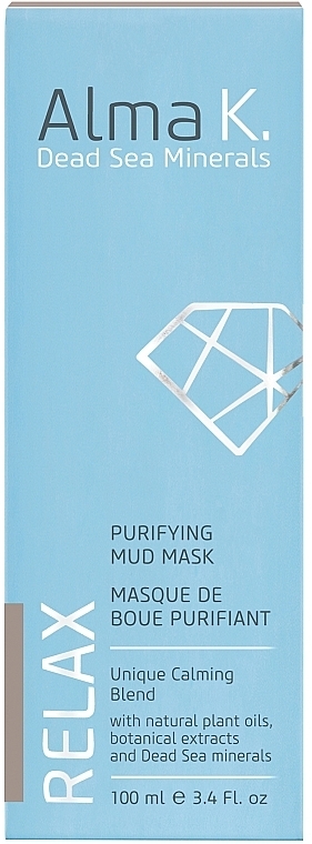 Gesichtsreinigende Schlammmaske mit Mineralien aus dem Toten Meer - Alma K Purifying Mud Mask — Bild N2