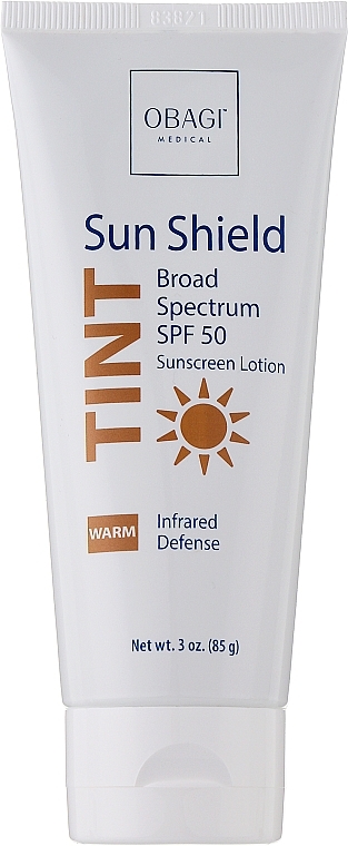 Sonnenschutzcreme für das Gesicht - Obagi Medical Sun Shield Tint Broad Spectrum Spf 50 Warm — Bild N1