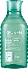Düfte, Parfümerie und Kosmetik Erfrischendes und feuchtigkeitsspendendes Shampoo für fettige Kopfhaut - Redken Amino Mint Shampoo