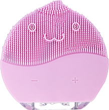 Düfte, Parfümerie und Kosmetik Gesichtsreinigungsbürste BR-030 rosa - Lewer Facial Cleansing Brush Pink
