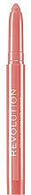 Lippenstift in Stiftform - Makeup Revolution Velvet Kiss Lip Crayon Lipstick — Bild N2