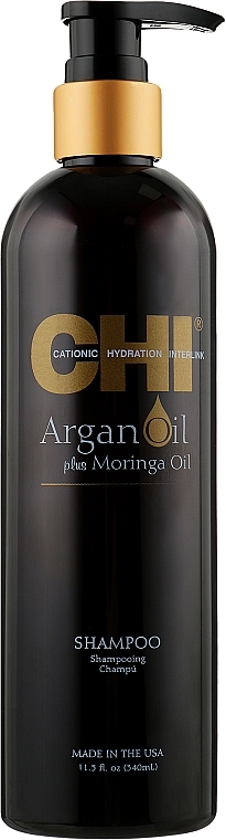 Regenerierendes Shampoo - CHI Argan Oil Plus Moringa Oil Shampoo — Foto N3