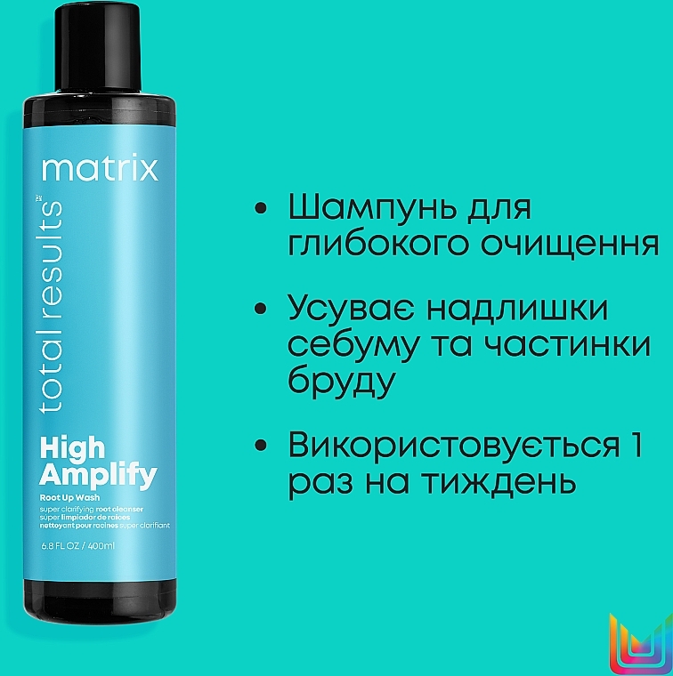 Tiefenreinigendes Shampoo - Matrix Total Results High Amplify Root Up Wash — Bild N4