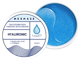 Düfte, Parfümerie und Kosmetik Feuchtigkeitsspendende Hydrogel-Augenpatches - Mermade Hyaluronic Patch