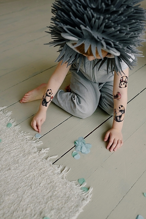 Temporäres Tattoo Panda-Set - Tattooshka — Bild N3