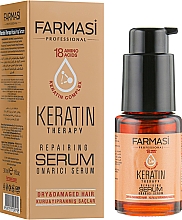Düfte, Parfümerie und Kosmetik Haarserum mit Keratin - Farmasi Keratin Therapy Repairing Serum