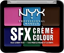 Lidschattenpalette - NYX Professional SFX Face & Body Paint Secondary  — Bild N1