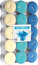 Teekerzen Anti-Tabak 30 St. - Bispol Anti-Tobacco Scented Candles — Bild N1