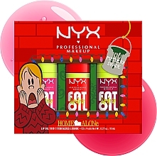 NYX Professional Makeup Home Alone Fat Oil Lip Drip Trio (3 x Lippenöl/4.8ml) - Lippen-Make-up-Set — Bild N3