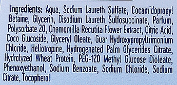 Duschgel für Haar und Körper mit Kamilleextrakt und Weizenproteinen für Kinder und Babys - Bubchen wasch gel — Foto N5