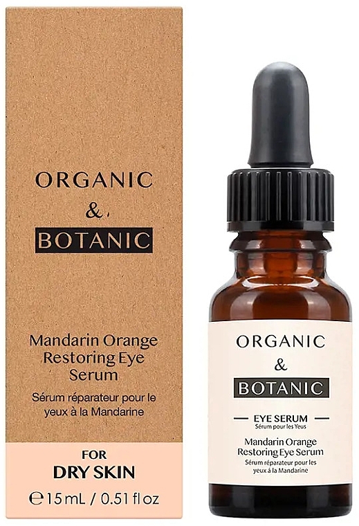 Revitalisierendes Augenserum - Organic & Botanic Mandarin Orange Restoring Eye Serum — Bild N1