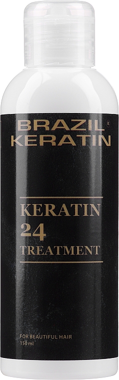 Regenerierende und glättende Haarbehandlung für geschädigtes Haar mit Keratin - Brazil Keratin Beauty 24h — Bild N1