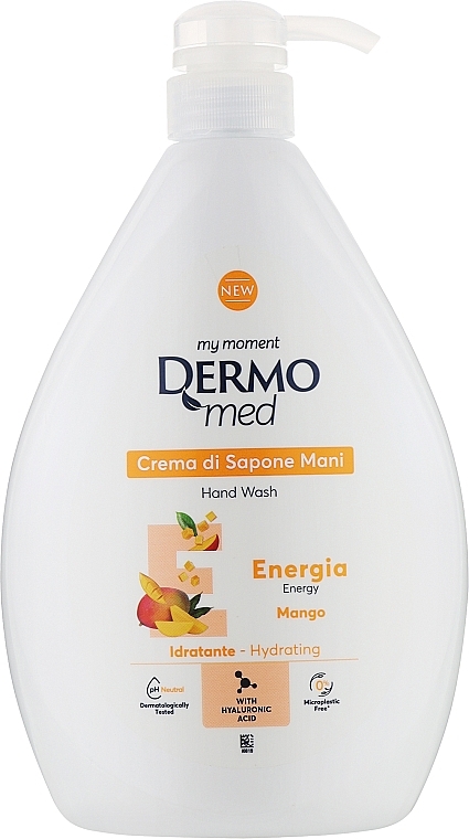 Handcremeseife "Mango" - Dermomed Energy Mango Hand Wash — Bild N1