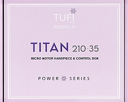 Nagelfräser TITAN 210-35 weiß - Tufi Profi Premium  — Bild N5