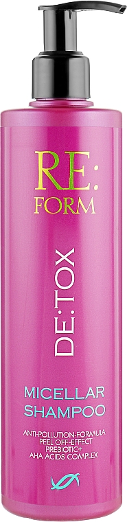 Reinigendes Mizellen-Shampoo - Re:form De:tox Micellar Shampoo — Bild N1