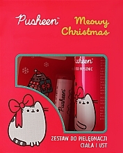Pusheen Merry Christmas (Lippenbalsam 3.8 g + Duschgel 200 ml) - Set — Bild N2