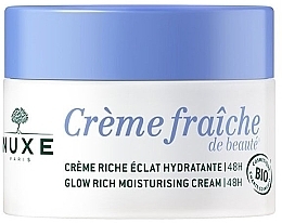 Feuchtigkeitsspendende Gesichtscreme - Nuxe Creme Fraiche De Beaute Glow Rich Moisturising Cream 48H — Bild N2