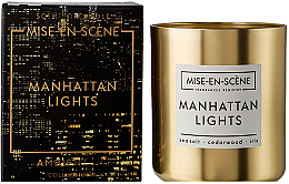 Düfte, Parfümerie und Kosmetik Duftkerze - Ambientair Mise En Scene Manhattan Lights