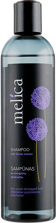 Shampoo mit Zwiebelextrakt für geschädigtes Haar - Melica Shampoo — Bild N1