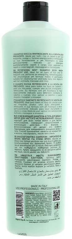 2in1 Shampoo und Duschgel mit Minze - KayPro Hair Care Shampoo — Bild N2