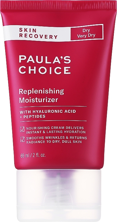 Regenerierende und feuchtigkeitsspendende Gesichtscreme - Paula's Choice Skin Recovery Replenishing Moisturizer — Bild N1