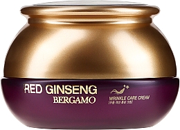 Düfte, Parfümerie und Kosmetik Gesichtscreme gegen Falten mit rotem Ginseng - Bergamo Red Ginseng Wrinkle Care Cream