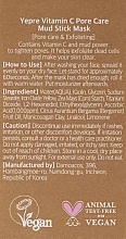 Stick-Maske für das Gesicht - Yepre Vitamin C Pore Care Mud Stick Mask — Bild N3