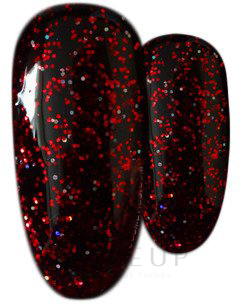 Hybrid-Nagellack - Reney Cosmetics Red Diamond — Bild 02