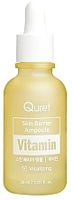 Düfte, Parfümerie und Kosmetik Vitamin-Gesichtsserum - Quret Vitalizing Skin Barrier Ampoule Vitamin Serum