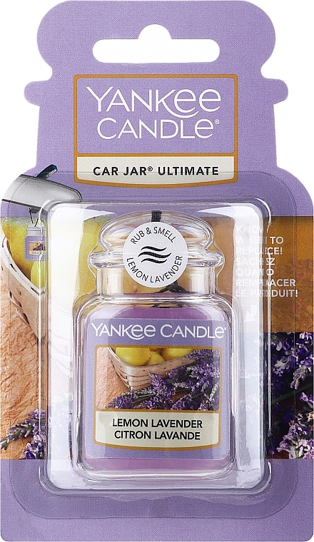 Auto-Lufterfrischer Lemon Lavender - Yankee Candle Lemon Lavender Jar Ultimate