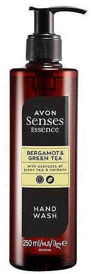 Handseife mit Bergamotte und grünem Tee  - Avon Senses Essence Bergamot & Green Tea Hand Wash — Bild N1