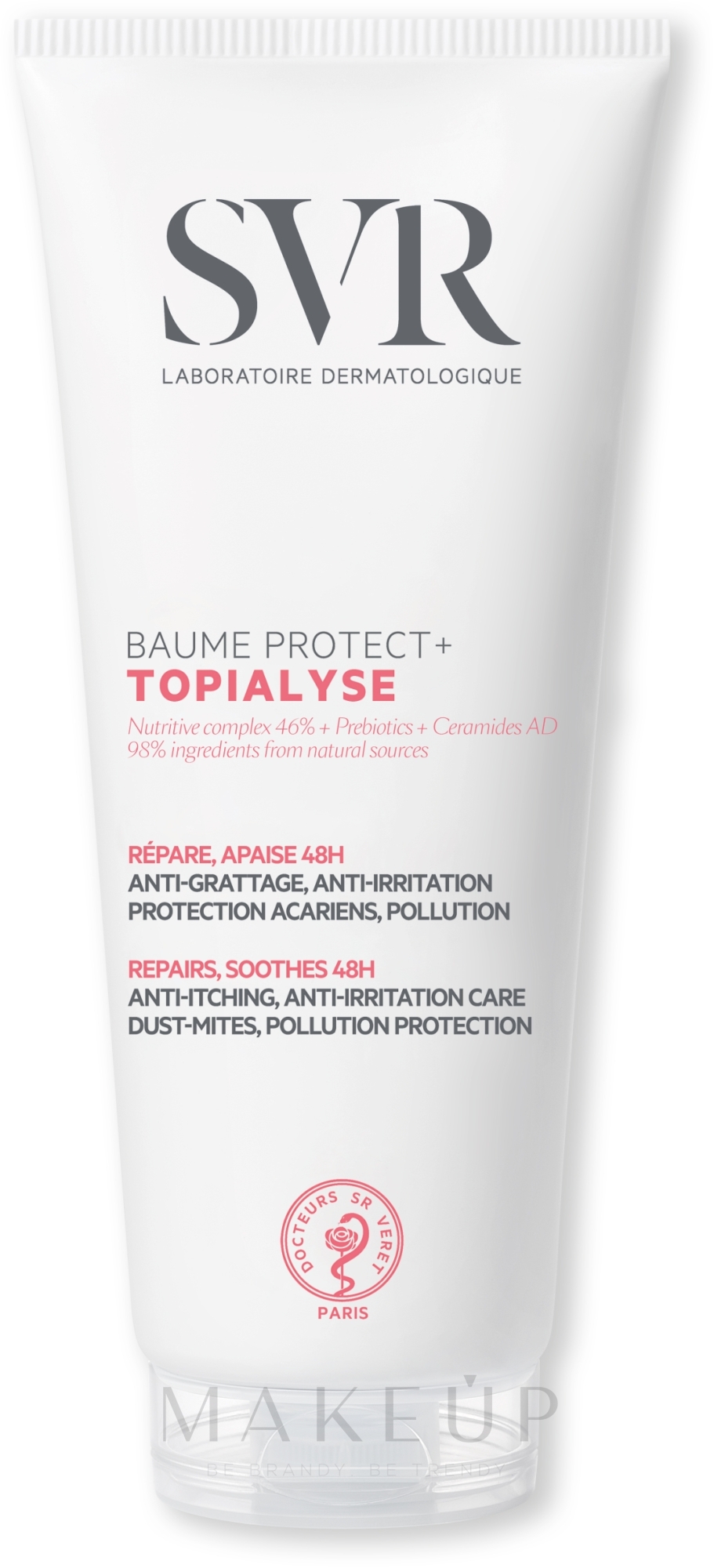 Schutzbalsam für Gesicht und Körper für trockene und atopische Haut - SVR Topialyse Balm Protect+ — Bild 200 ml