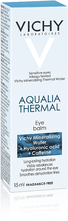 Feuchtigkeitsspendender Balsam für die Augenpartie - Vichy Aqualia Thermal Awakening Eye Balm — Foto N8