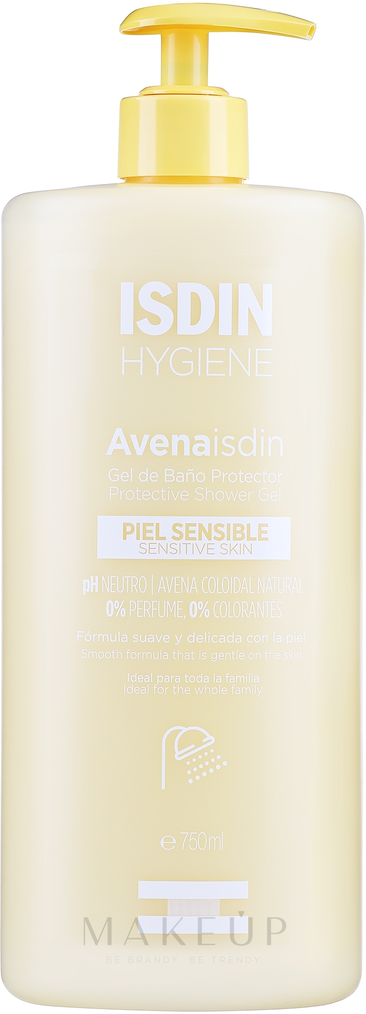 Duschgel für empfindliche Haut - Isdin Avena Protective Bath Gel Sensitive Skin — Bild 750 ml