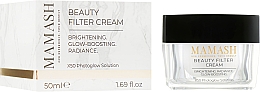 Düfte, Parfümerie und Kosmetik Gesichtscreme für strahlende Haut mit Peptidkomplex - Mamash Beauty Filter Cream