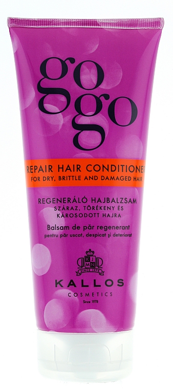 Haarspülung - Kallos Cosmetics Gogo Repair Hair Conditioner — Bild N1