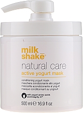Düfte, Parfümerie und Kosmetik Reichhaltige Jogurtmaske für naturbelassenes und farbbehandeltes Haar - Milk Shake Natural Care Yogurt Mask