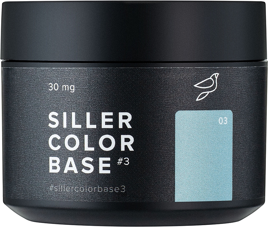 Camouflage-Basis für Nagellack 30 ml - Siller Professional Base Color — Bild N1