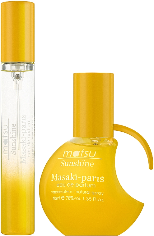 Masaki Matsushima Matsu Sunshine - Duftset (Eau de Parfum 40ml + Eau de Parfum Mini 10ml)  — Bild N1